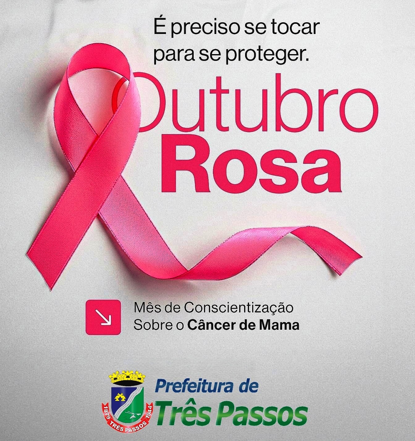 Foto relacionada à notícia: OUTUBRO ROSA | PREVENÇÃO QUE SALVA VIDAS